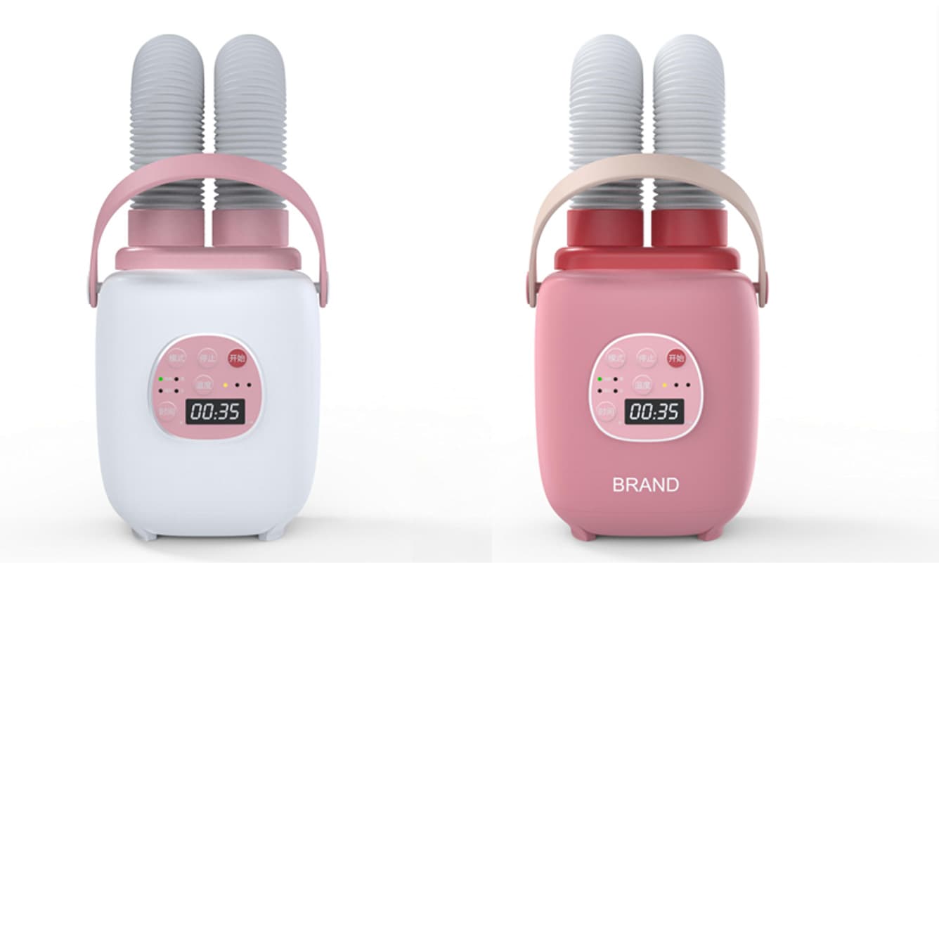 Japanese Bedding Dryer Combined with Warm Bed Function, All-in-one Mite Elimination Tool, Home Appliance for Drying Shoes and Clothes via Dual Tubes