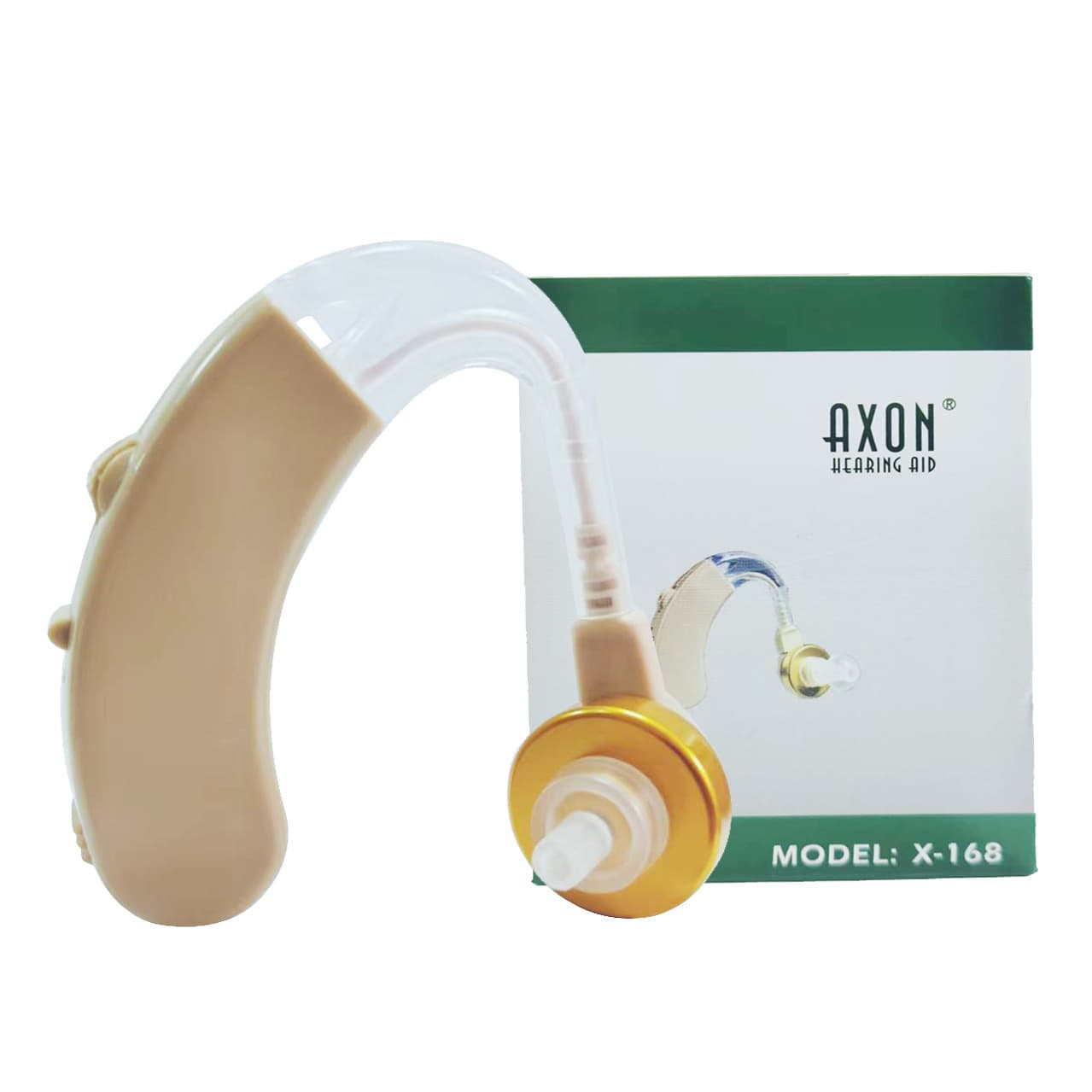 AXON X-168 Behind-the-Ear Hearing Aid, Sound Amplifier, Sound Resonator - Hot Selling Across Borders