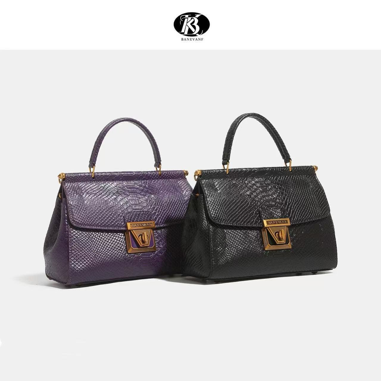 New Style Minimalist Korean Trendy Snake Print Patchwork Shoulder Crossbody Large Capacity Export Quality Shiny Leather Women's Bag 9110#