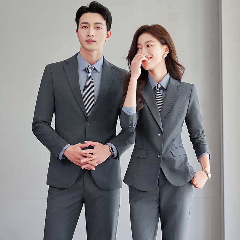 Business Suit Set Jacket and Pants for Men and Women, Formal Wear for Business, Government, Teachers, Interviews, 4S Formal Suit