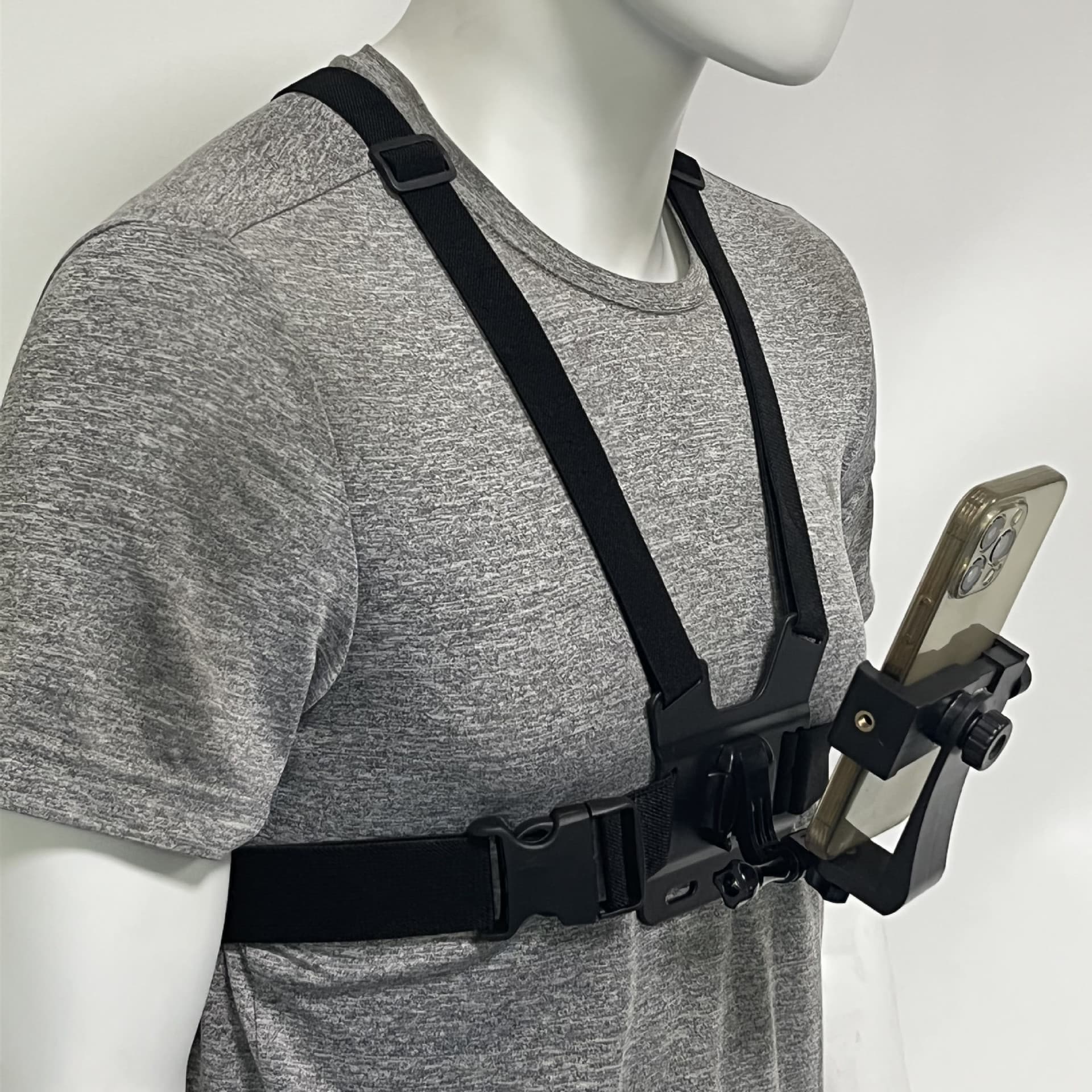 DJI GoPro 13 Action Camera Chest Strap Mobile Live Streaming Chest Mount Bracket Cycling Shooting Accessories