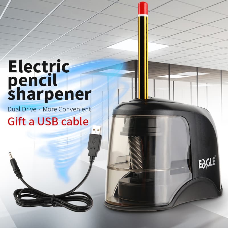 Electric Pencil Sharpener for Students - Ideal for Sketching