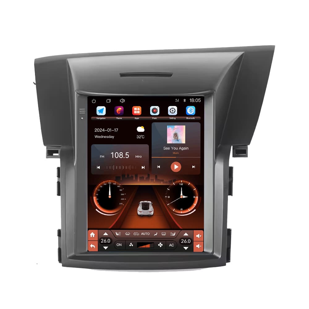 Car Smart Navigation for CRV 2012-2015 Car Audio Car GPS Large Screen Smart All-in-One