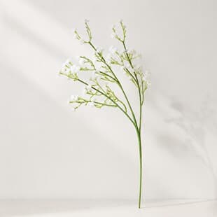 Cross-Border Amazon Bestseller Wedding Home Decoration PVC Soft Touch Baby's Breath Simulation Flower Artificial Bouquet