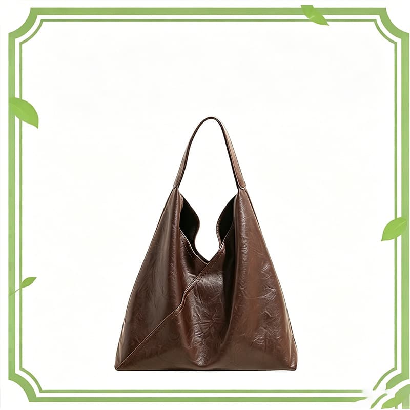 Customized armpit bag, cross-border soft leather mother-in-law bag, Baigou factory women's bag, customized hobo bag, hot-selling handbag