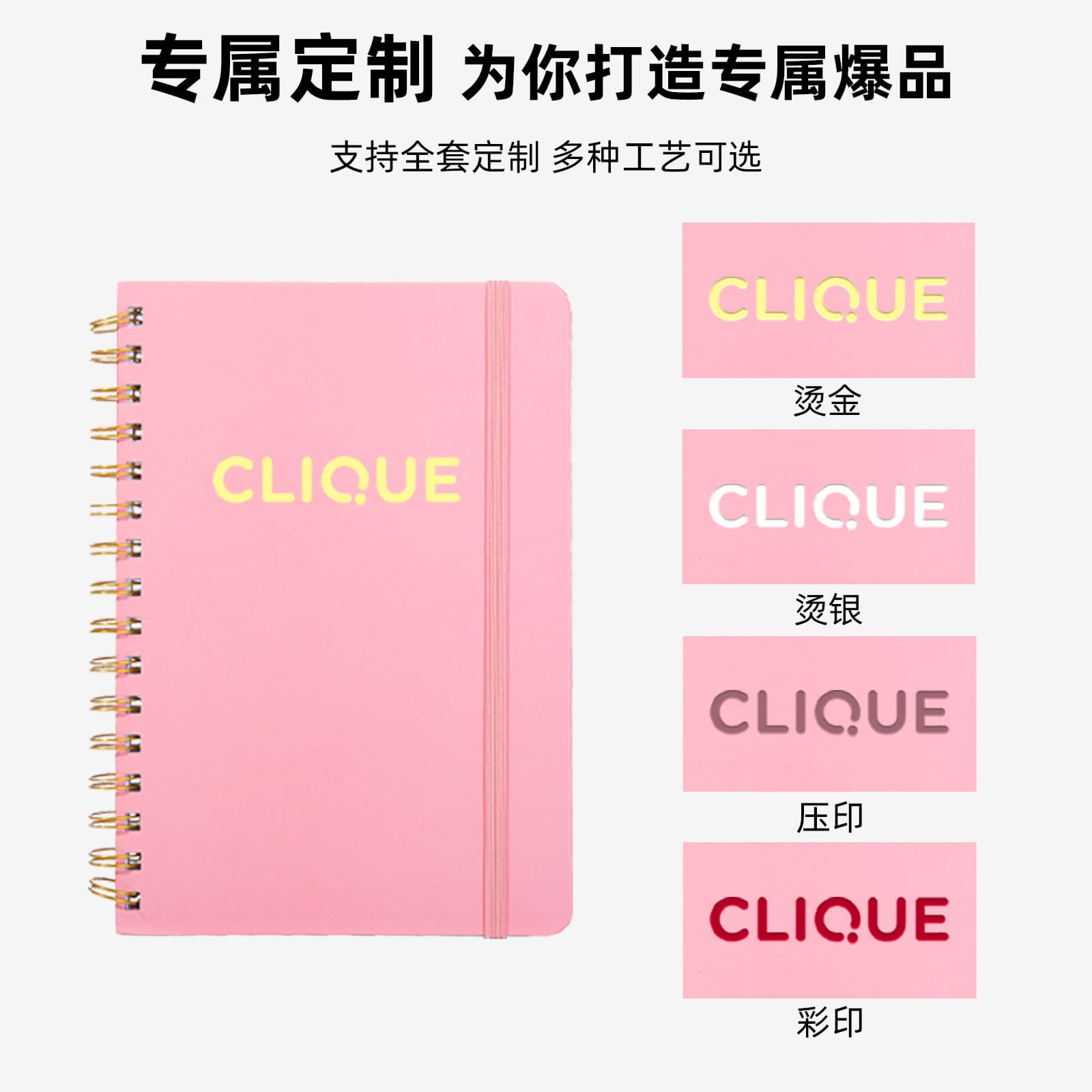 Cross-border Best-seller A5 Coil Notebook High-appearance Student Binding Loose-leaf Notepad Spiral Coil Notebook Custom