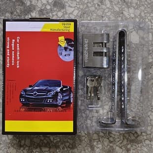 Car Clutch Lock, Off-Road Vehicle Brake Lock, Eight-Hole Throttle Lock, Car Central Lock, Car Steering Wheel Lock