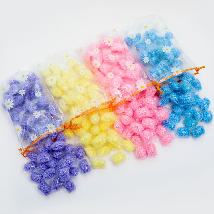 3g Scented Beads in Water-Soluble Film, Long-Lasting Fragrance, Color Protection, Softening, Anti-Static, Fabric Care, Scented Pearls