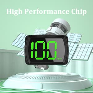 Cross-border Car HUD Head-Up Display Beidou GPS Speedometer Universal Satellite Speedometer KM/MPH