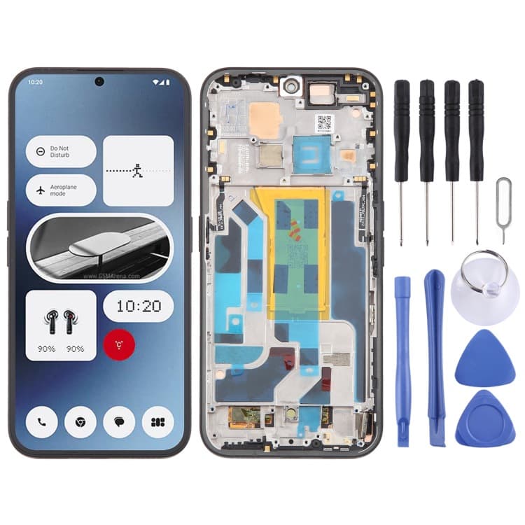 For Nothing Phone A142 5G Original AMOLED LCD Touch Assembly with Frame