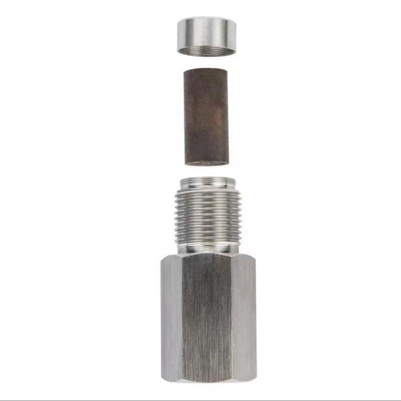 Universal Car Modification Accessory Stainless Steel Oxygen Sensor Filter Screen Extension Adapter M8*1.5