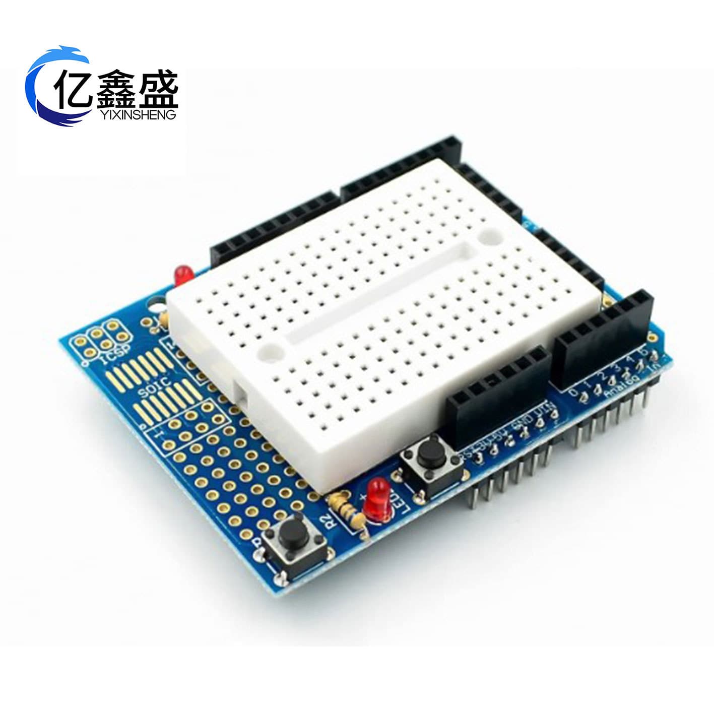ProtoShield Prototype Expansion Board with SYB-170 Breadboard for UNO-R3