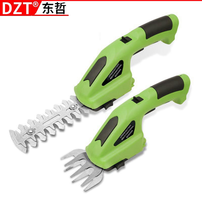Small Trimmer Electric Fence Shears Lithium Hedge Trimmer Lawn Mower Dual-use Corded Charging Handheld Pruning Shears