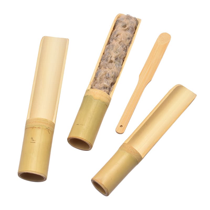 Shrimp Paste Maker with Engraving, Commercial Shrimp Paste Scoop, Home Bamboo Shrimp Paste Mold, Hot Pot Restaurant Fish and Meatball Maker