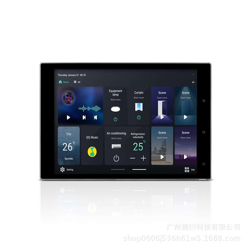 PW815i Android 8.1 Home Background Music System Smart Home Controller Intelligent Background Music