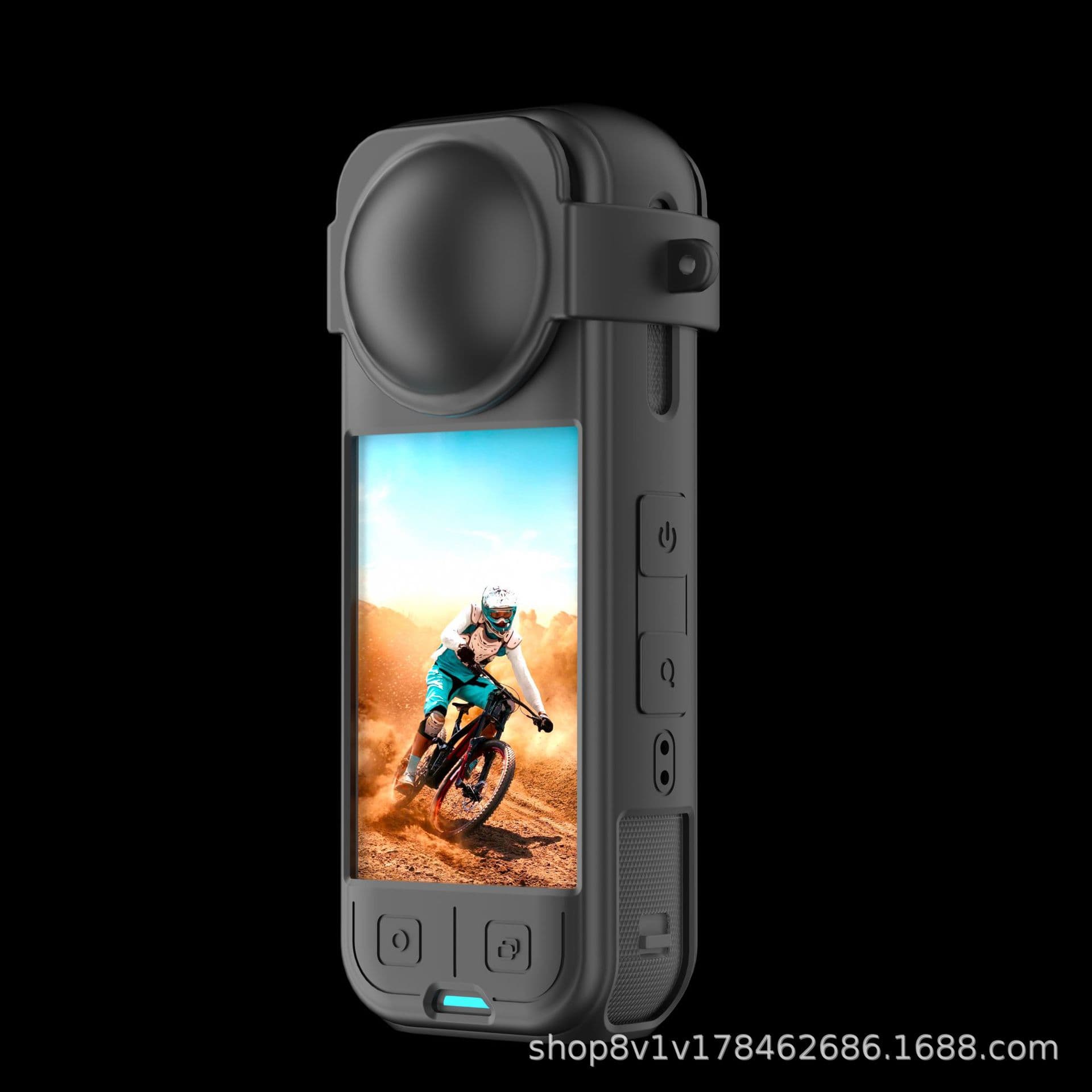 Suitable for Insta360 X5 silicone case Shadowstone X5 protective case panoramic action camera anti-fall accessories protective case