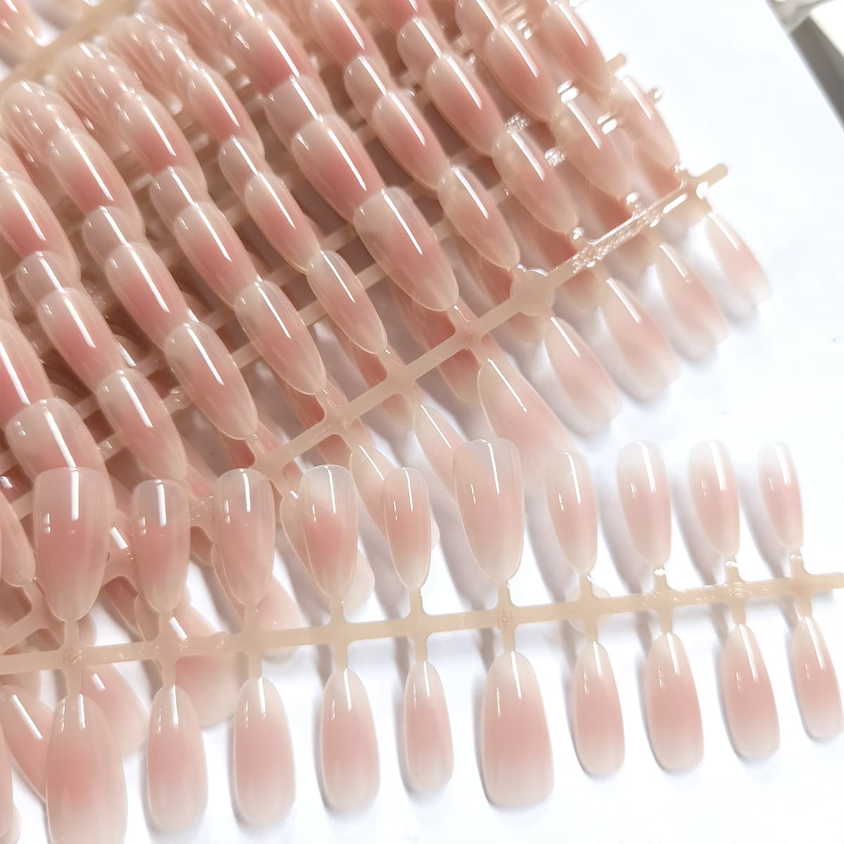 Sized Press-On Nails Finished False Nails Pre-Made Blush Nail Tips Fake Nails Best Seller Drop Shipping