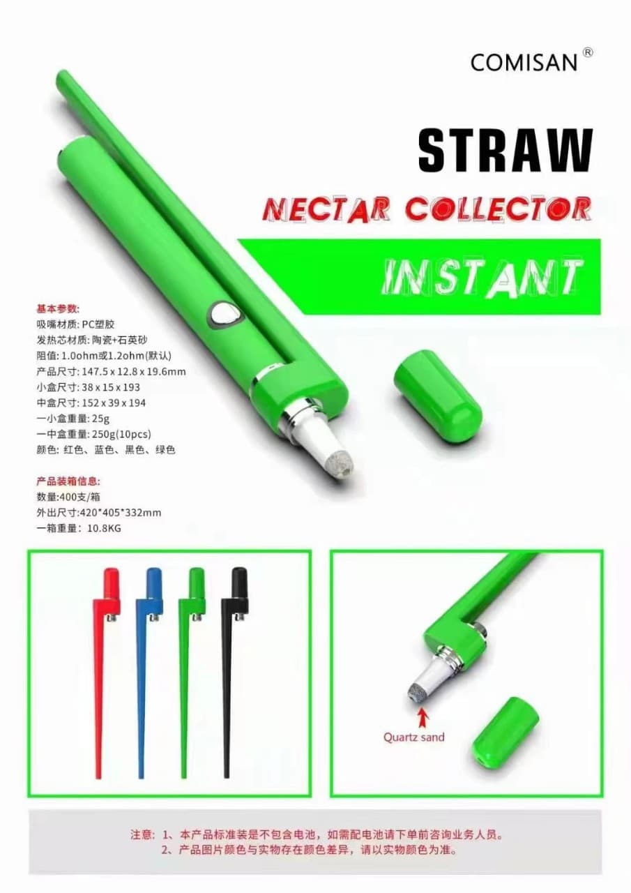 Cross-border exclusive supply of STRAW honey collector Nectar Collector glass hookah oze factory direct sales