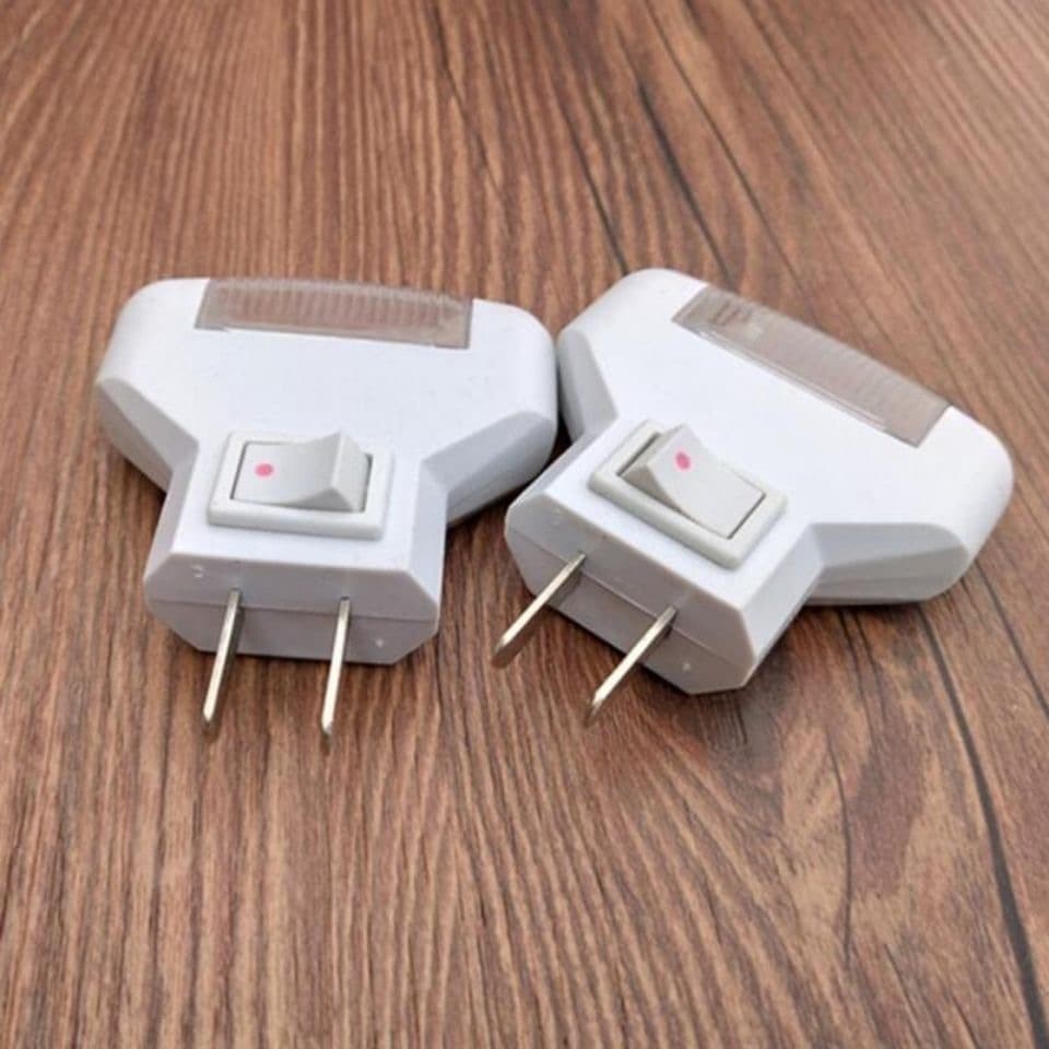 Plug-in Energy-saving 1W LED Night Light with Switch for Bedroom, Baby Feeding, Bedside Lamp