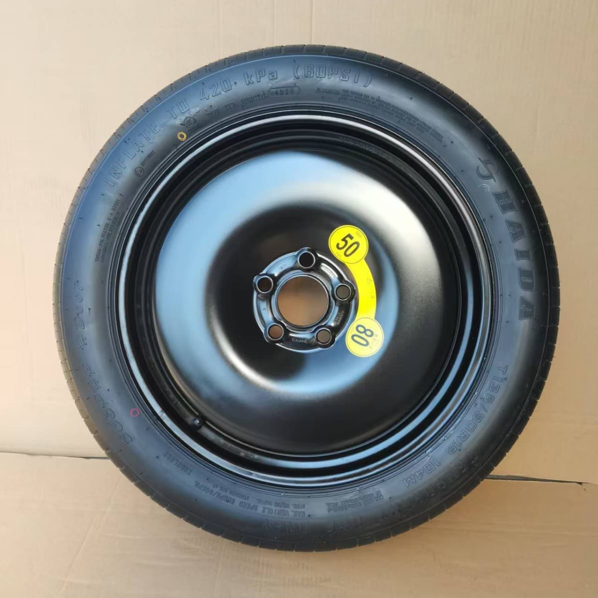 Dongfeng Fengshen L7 L8 special non-full-size emergency spare tire 17-inch 18-inch small size spare tire accessories wholesale