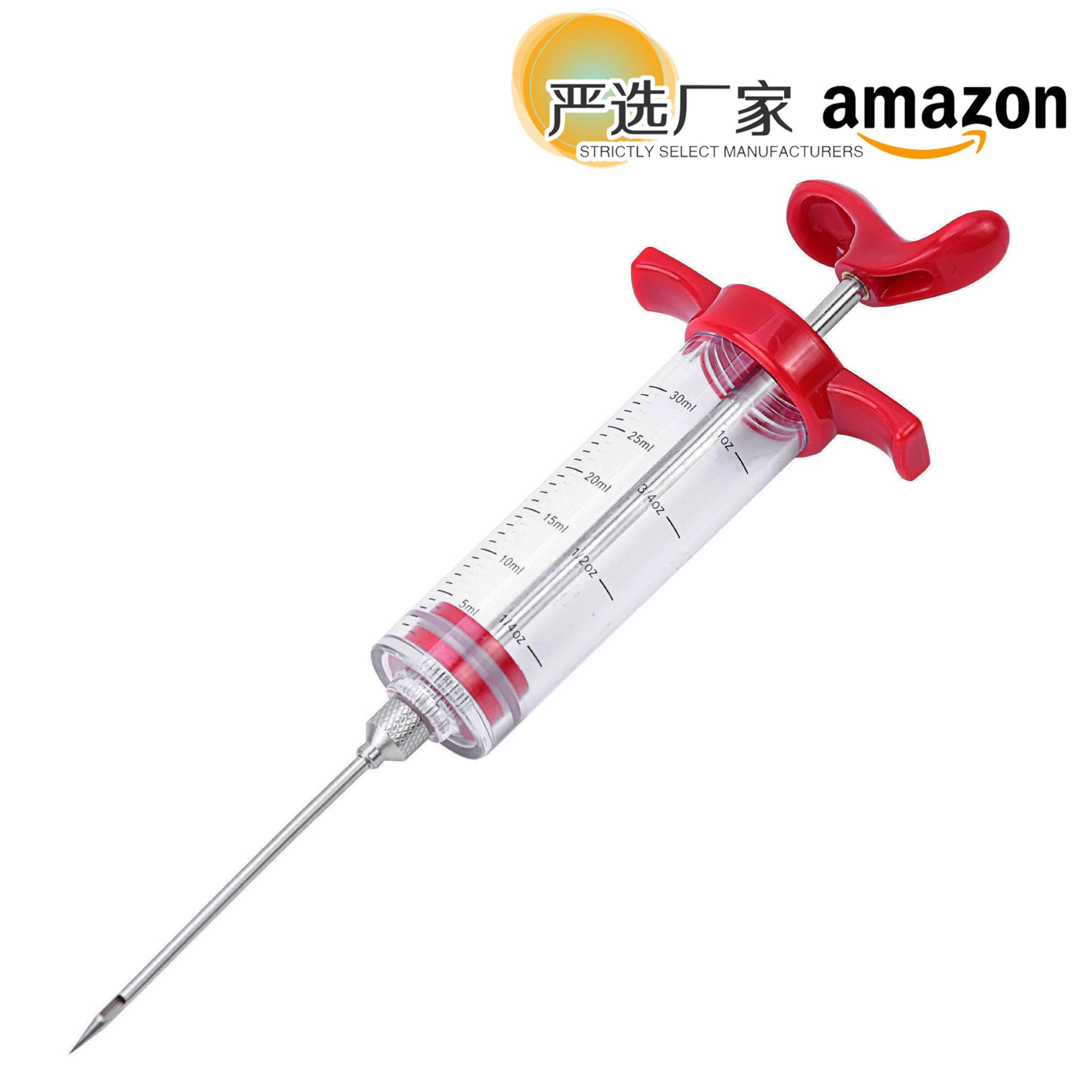 Kitchen Marinade Injector Turkey Baster Brine Injector Roasting Injector Baking Tool Sauce Injection Needle Set