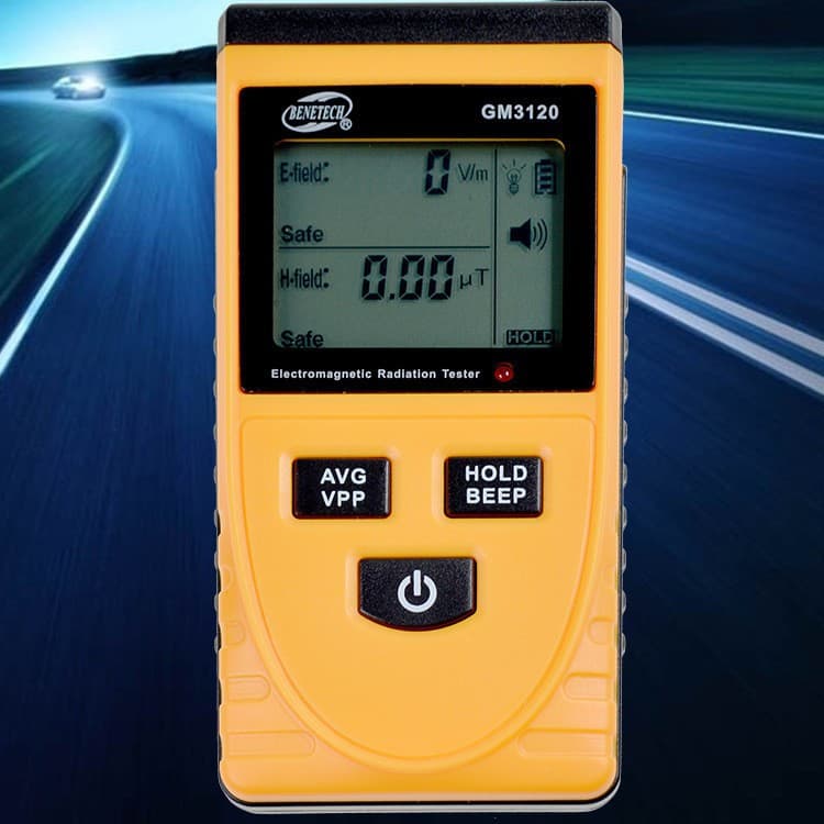 GM3120 Radiation Detector Electromagnetic Radiation Intensity Tester Electric Field Strength Analyzer