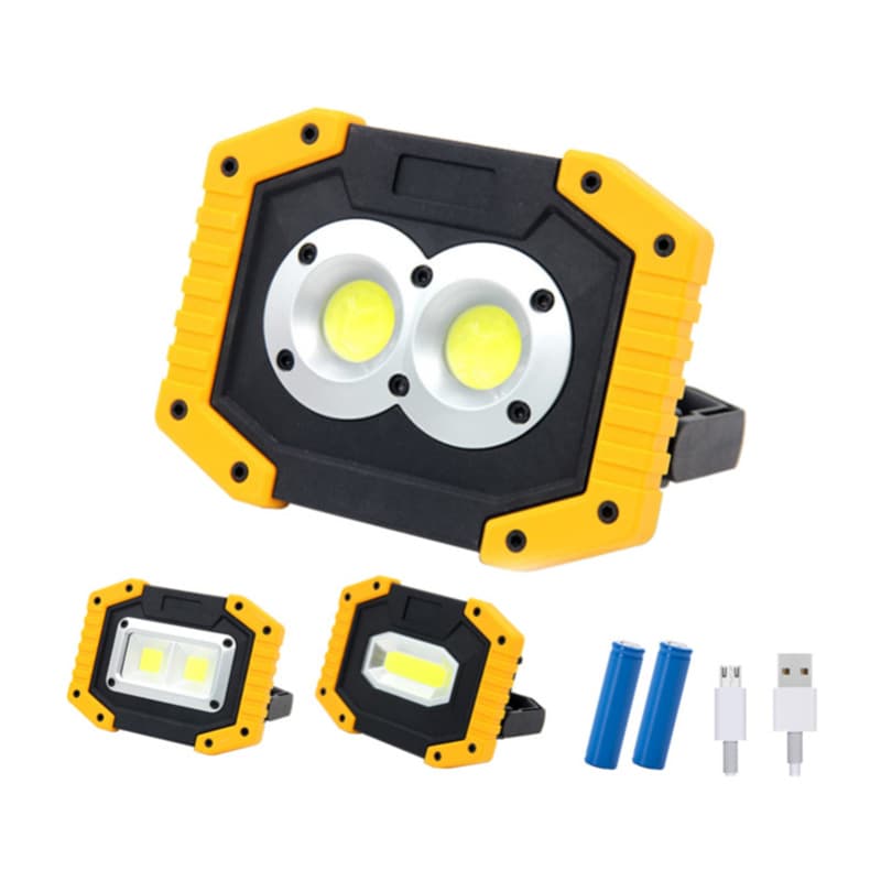 High-intensity flashlight, bright searchlight, portable COB work light, rechargeable floodlight, outdoor camping light