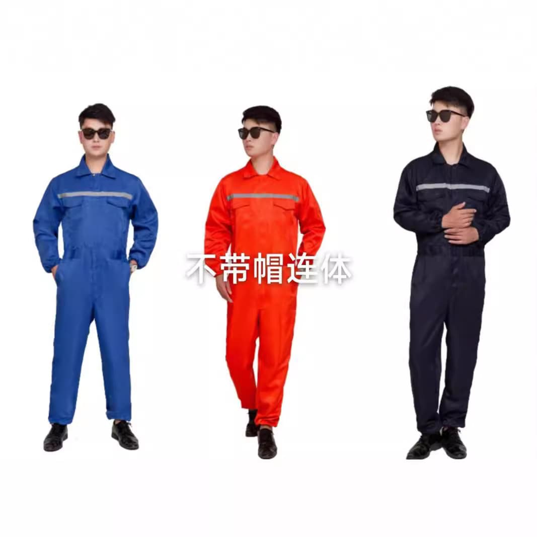 One-piece workwear, repair, painting, sanding, dustproof, wear-resistant, plus size, breathable, hooded suit for auto repair, men and women.