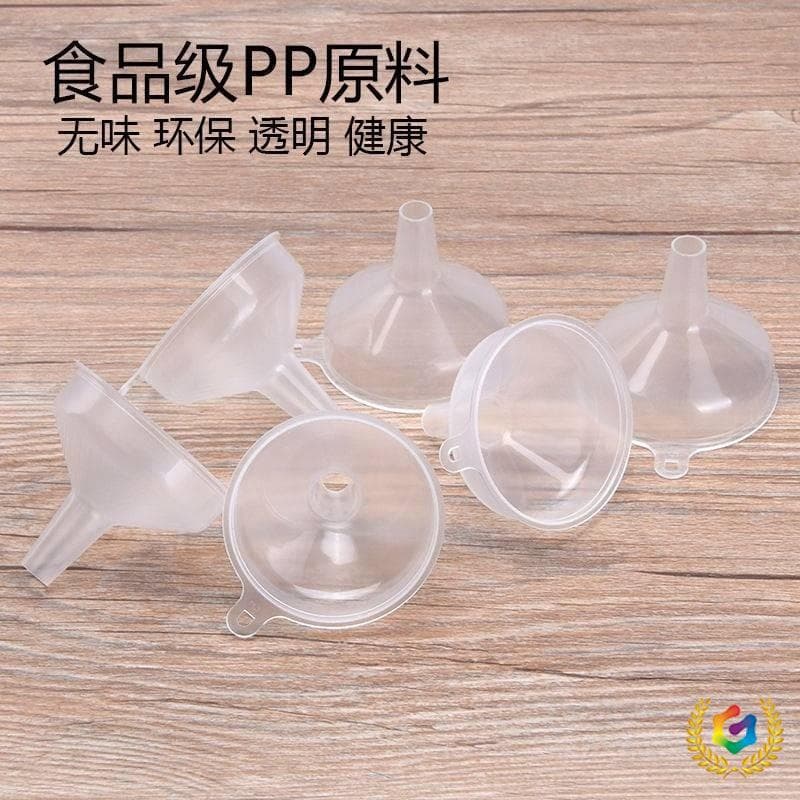 ✅ Small Plastic Funnel for Home Use, Mini Wide-Mouth Liquid Dispenser, Large Powder Funnel, Kitchen Oil Funnel
