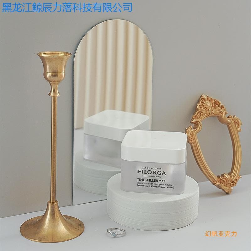 Custom Acrylic Mirror Reflection Board Reflective Panel Ins Photo Prop Photography Background Decoration Prop