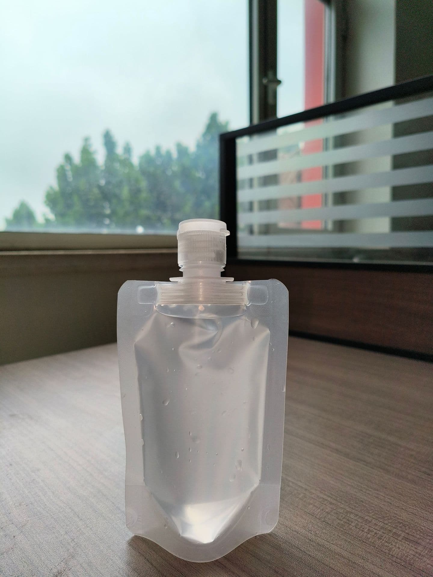 Daily Chemical Travel Refill Pouch 30ml 50ml 100ml Shampoo Lotion Packaging Bag Frosted Flip Cap Spout Pouch
