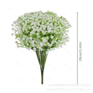 Artificial Baby's Breath Wedding Decoration Hand Bouquet Soft Plastic Single Stem Fake Flower Ornament Wholesale