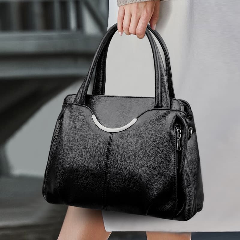 Handbag Women New 2024 Crossbody Bag Large Capacity Middle-Aged Women's Mom Bag Outdoor Handheld Shoulder Bag