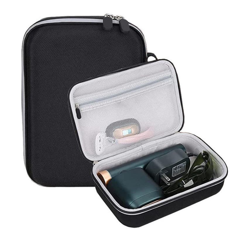 Shenzhen factory customizes hard-shell eva women's shaver storage box with pictures, portable portable eva hair removal instrument bag