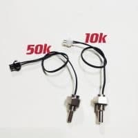 Universal Wall-Mounted Boiler Temperature Probe Water Heater NTC Temperature Sensor Built-in Hex Nut Sensing 10K/50K
