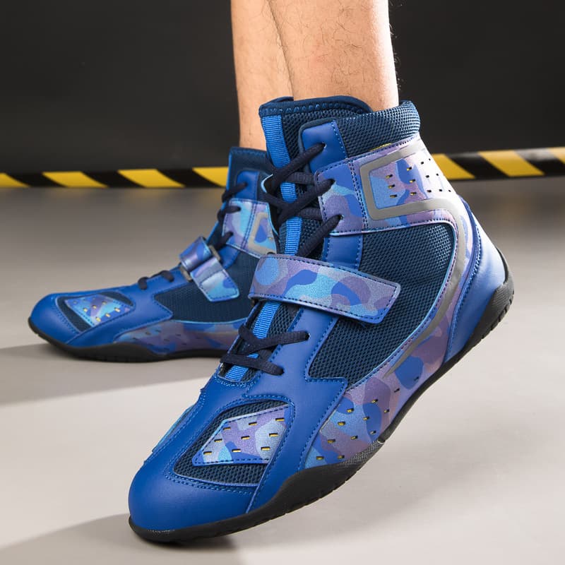 Boxing shoes for men, high-top Sanda shoes, high-top fighting training shoes, wrestling shoes, boots, boxing shoes for women