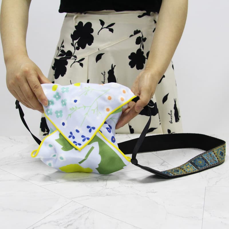 Camera bag lens protector portable makeup storage bag cat cloth self-adhesive folding cloth magic cloth adhesive cloth