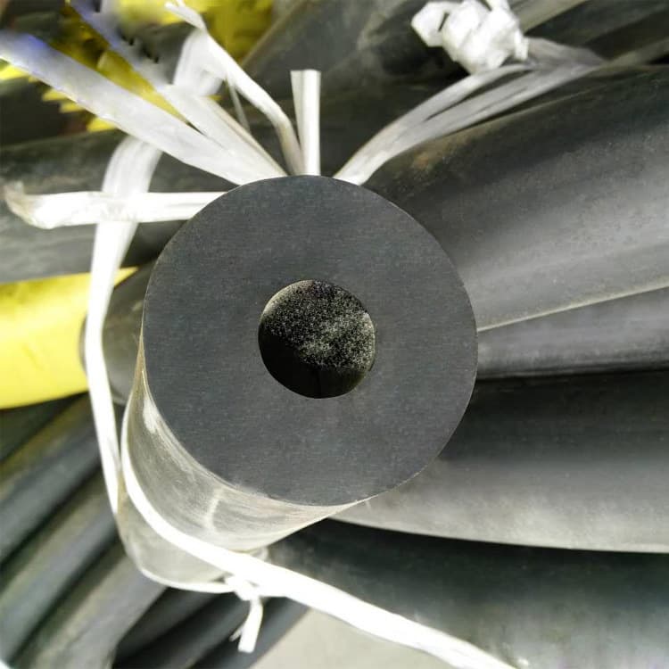 Bridge Deck Extraction Rods, Rubber Pull-Out Sticks for Concrete Pouring Hole Formation, Black Rubber Draw Pipes