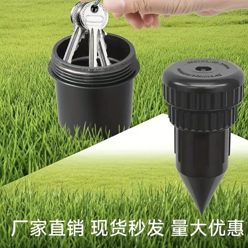 New Cross-Border Key Hider Simulated Sprinkler Key Storage Box Hidden Box Anti-Loss Organizer