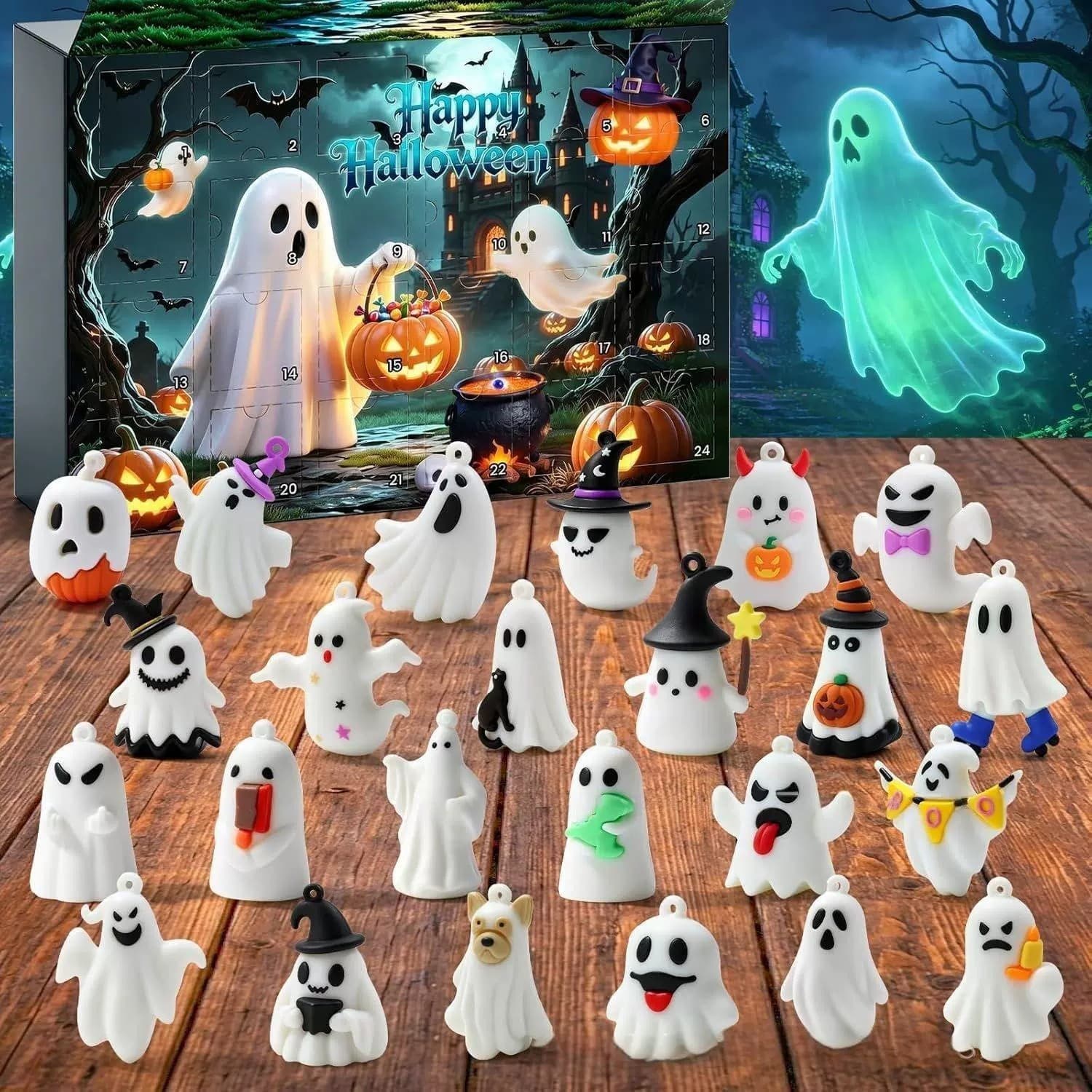 Hot Sale Of The Season Christmas Advent Calendar Holiday Themed Plastic Toy from Mainland China Suitable for All Ages Collectibl