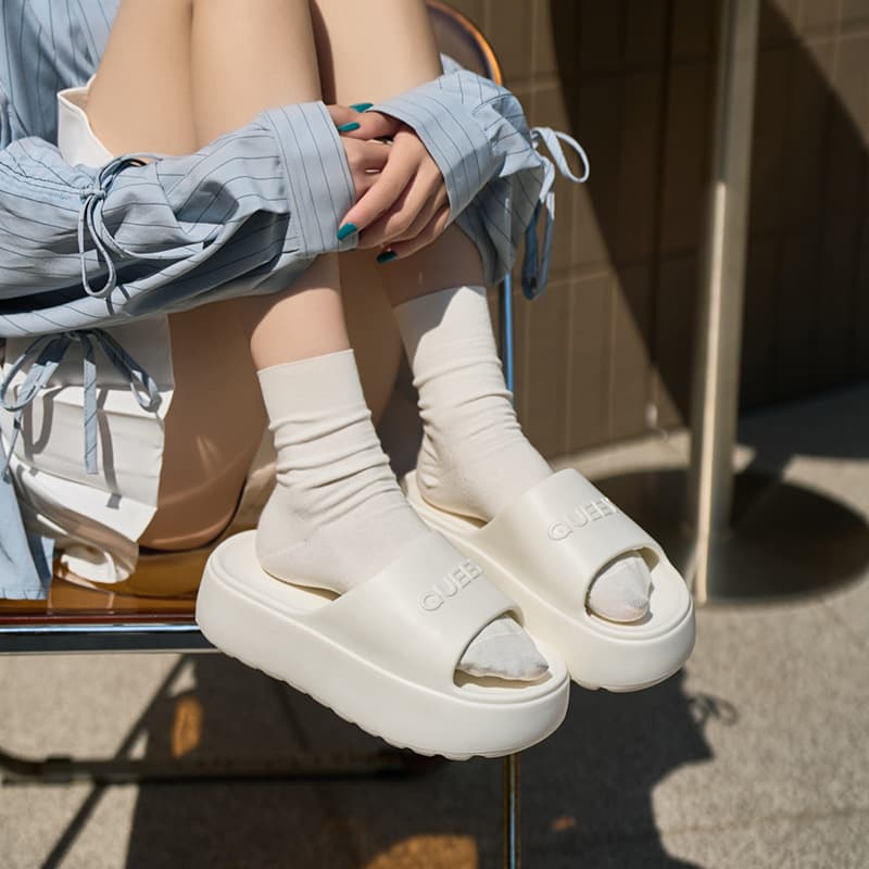 Keluli Series Thick-Soled Women's Slippers 2026 New Model Indoor Home Height-Increasing Non-Slip Outdoor Summer Slippers