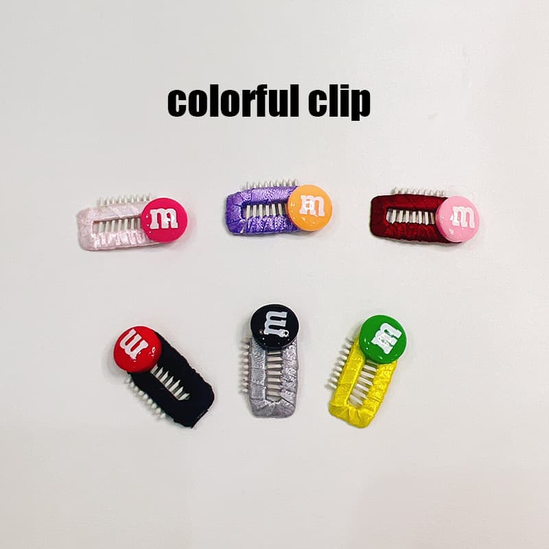 New Letter Pet Hair Clip BB Clip Dog Hair Clip Teddy Yorkie Maltese Clip Cat Headwear