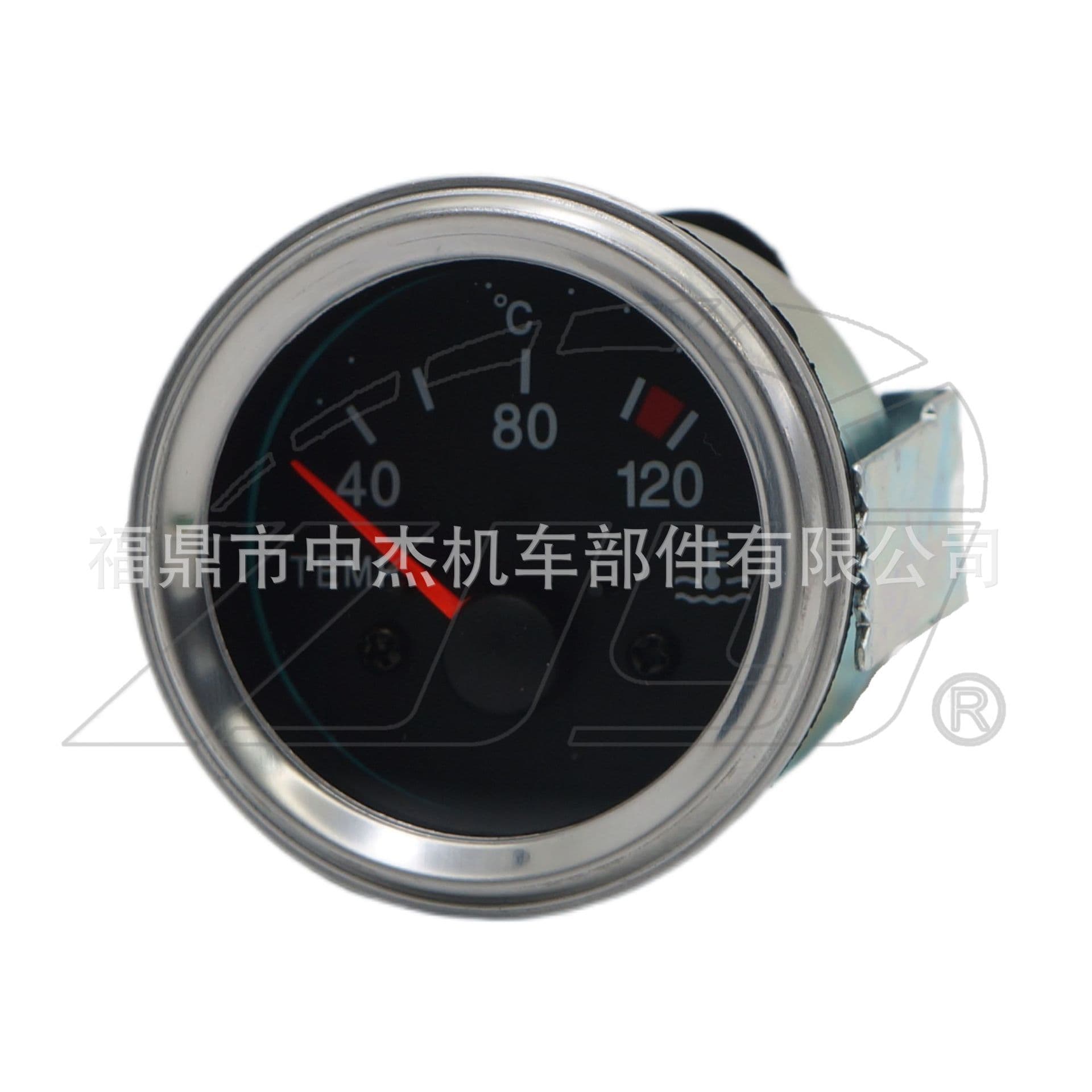 ZJY Zhongjie Instrument 2'' 52mm Water Temperature Gauge 40-120°C Universal