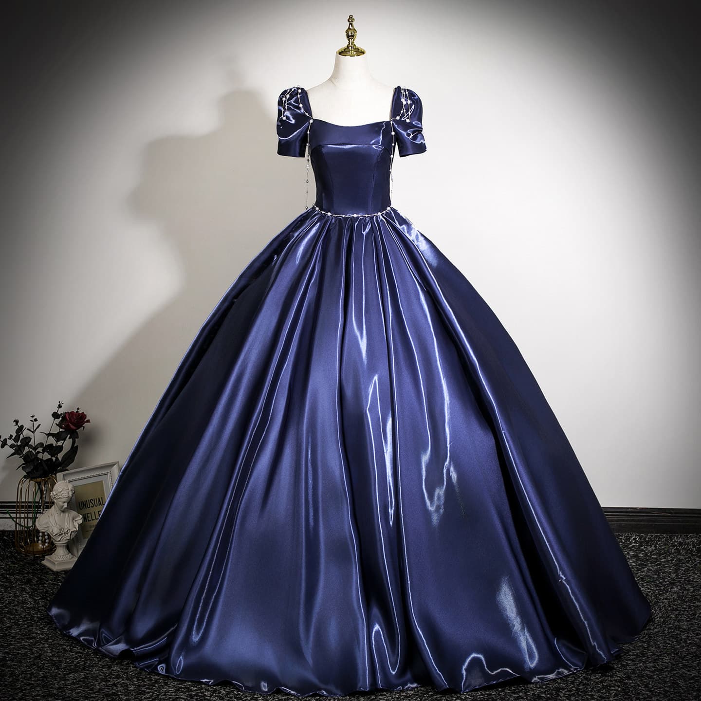 Evening Dress for Women Banquet Socialite French Princess Puffy Skirt Student Art Exam Light Luxury Niche Vocal Performance Gown