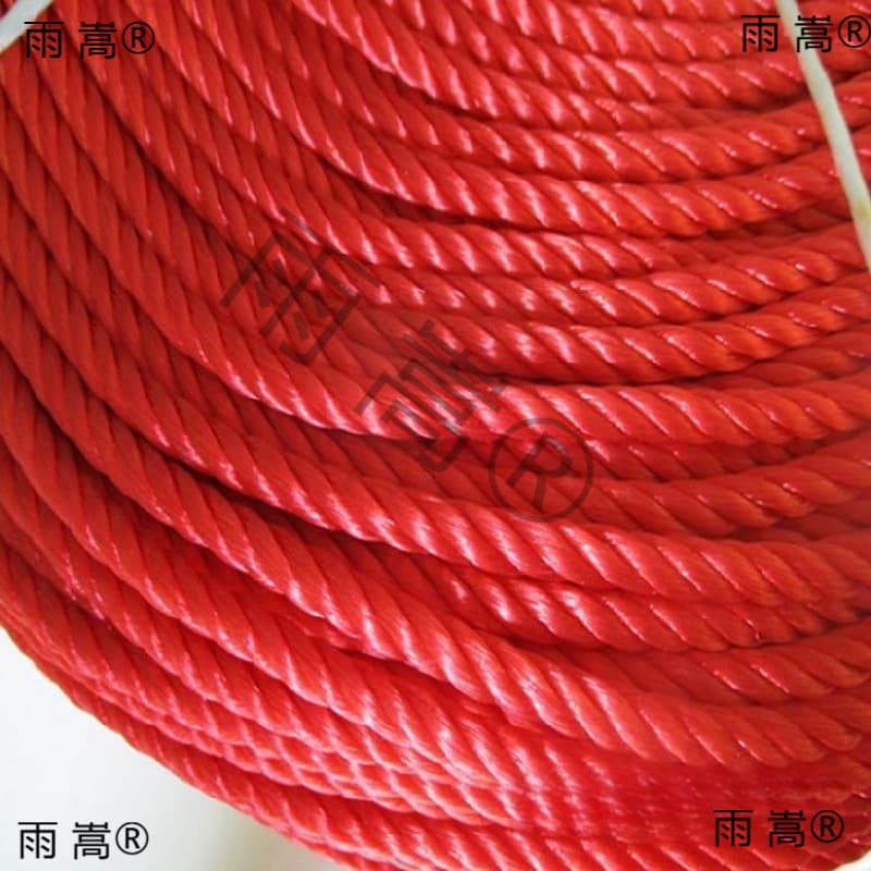 White Nylon Rope, Three-Strand Packing Straps, Packaging Cord, Red Lantern Hanging Rope, Fine Handwoven String