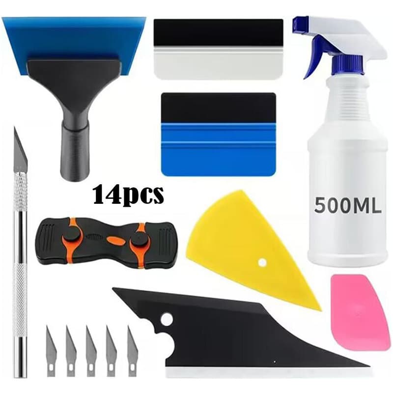 Complete Car Window Tint Installation Kit Vinyl Wrap Application Tool Kit Window Tint Tools