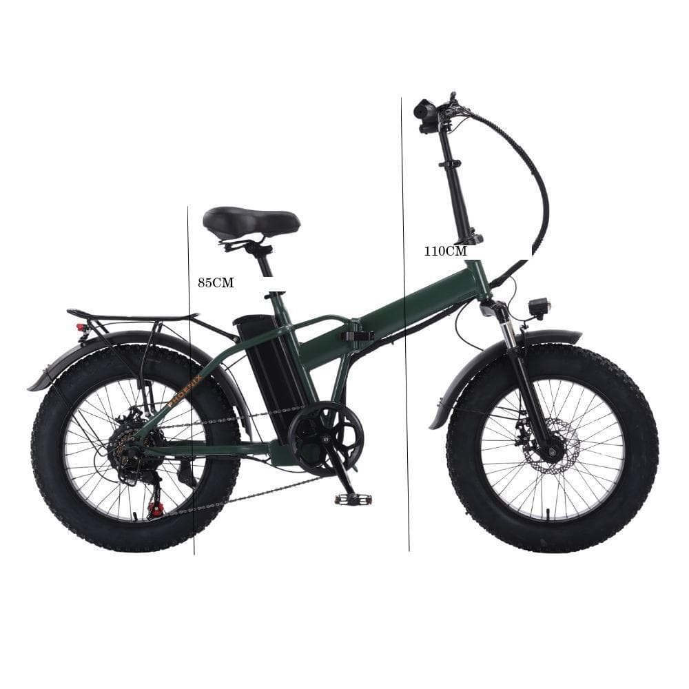 20-inch Folding Electric Scooter Small Electric Assist Bicycle Lightweight Commuter Electric Bike Wholesale Cross-border