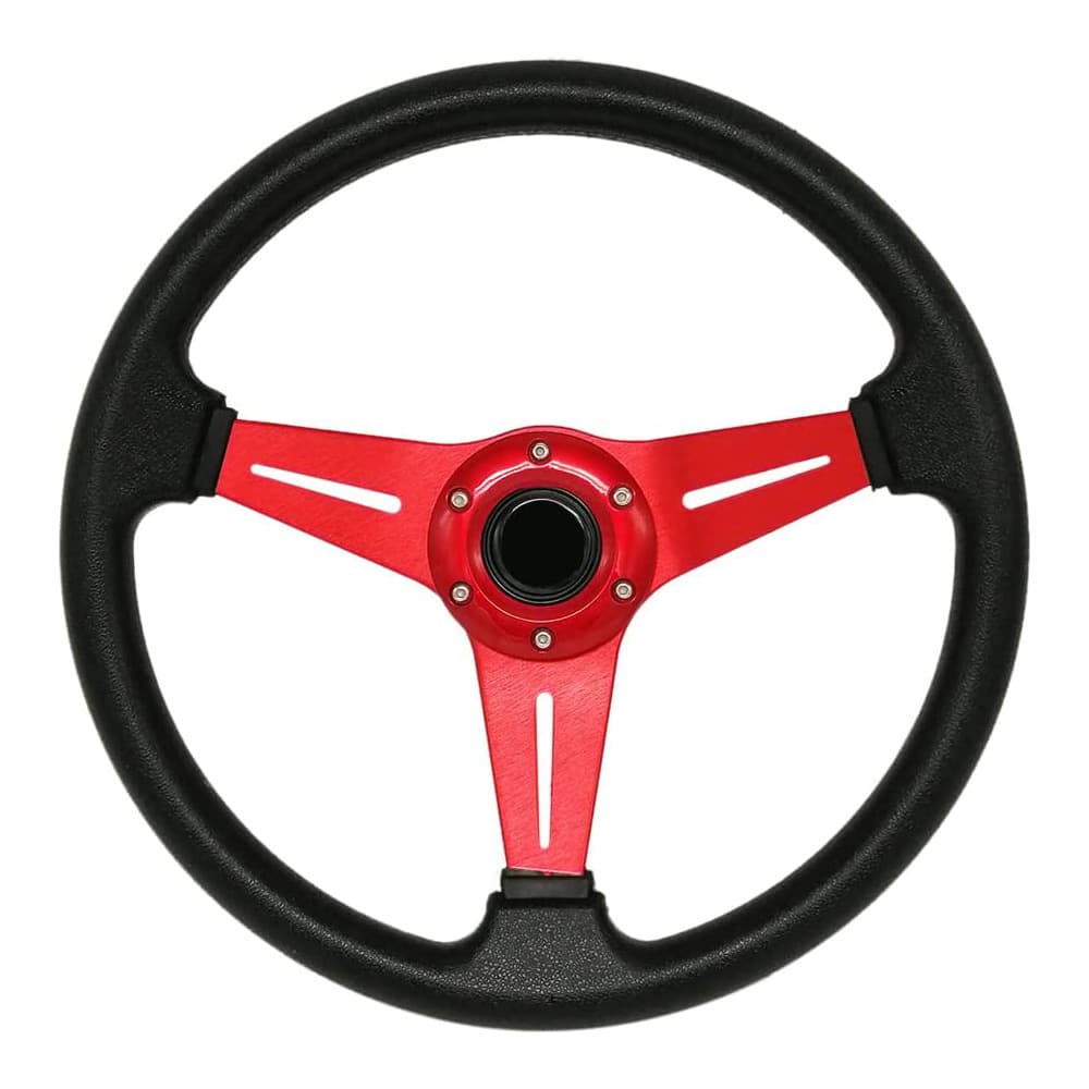 14-inch Universal Car Steering Wheel Racing Steering Wheel PU Leather