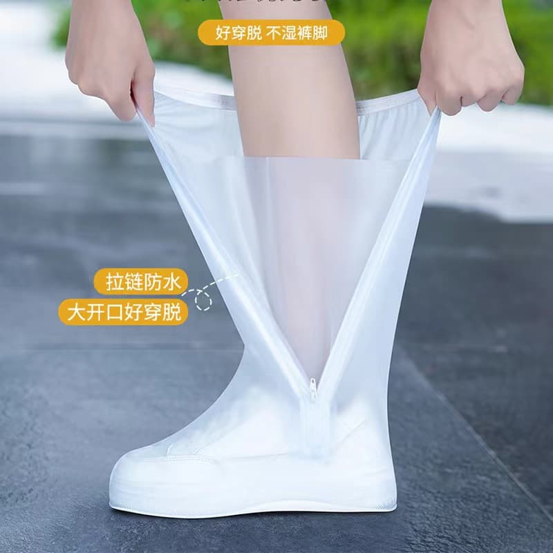 Waterproof Non-Slip Thickened Wear-Resistant Outdoor Shoe Covers For Men And Women Cycling Snow And Rain Boots Cover