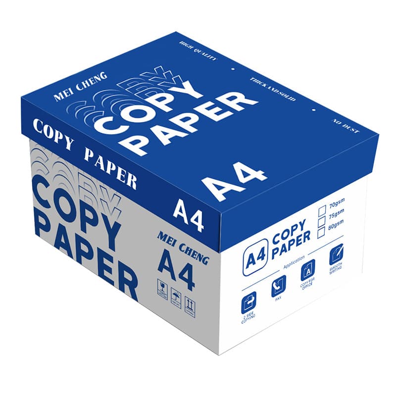Factory-Produced Full Wood Pulp Copy Paper, Processed White Draft Paper, Office Supplies, High Whiteness, Cross-Border A4 Printing Paper